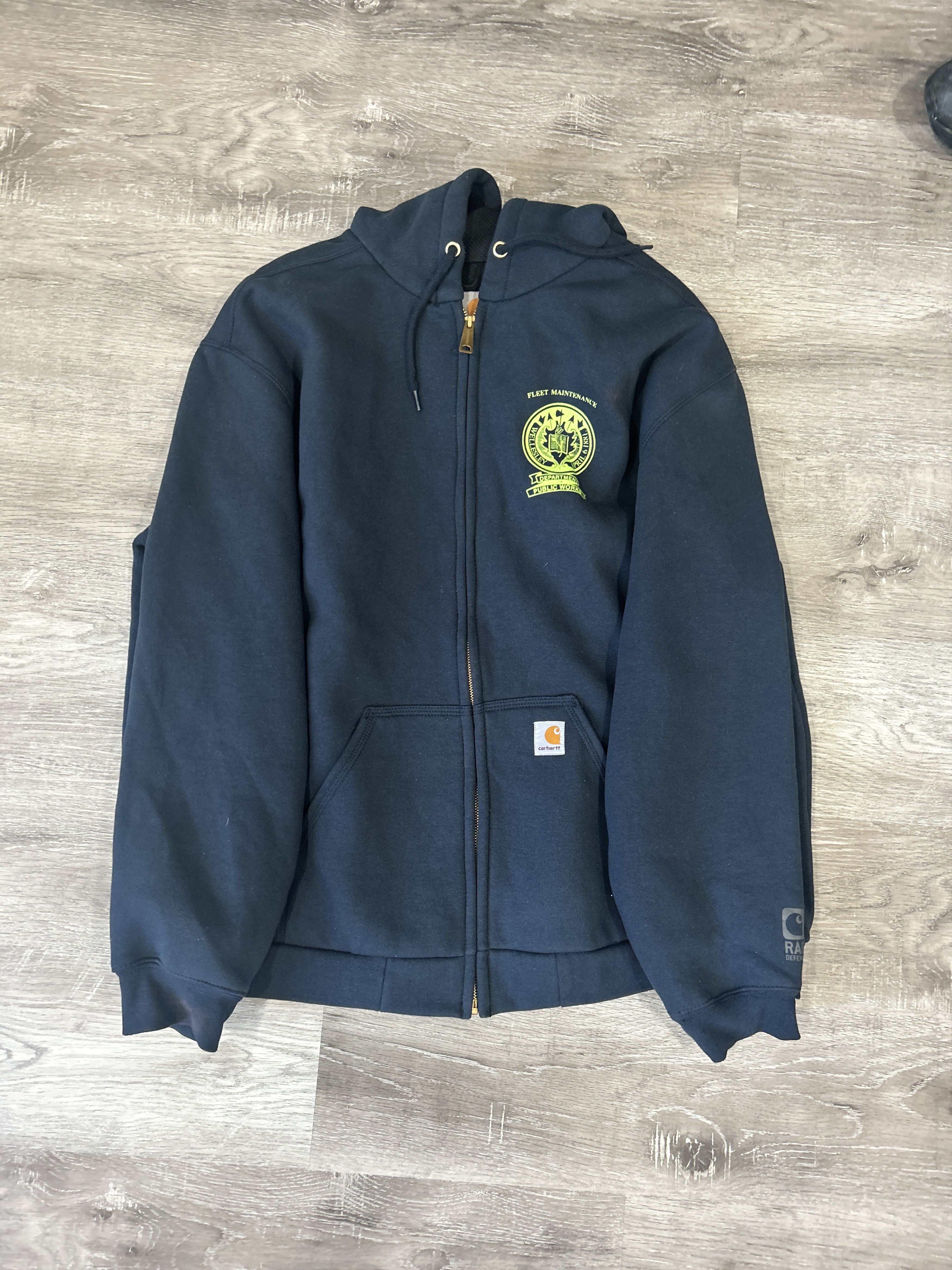 Carhartt Carhartt Graphic Zip Up Hoodie Size US XL / EU 56 / 4 - 1 Thumbnail