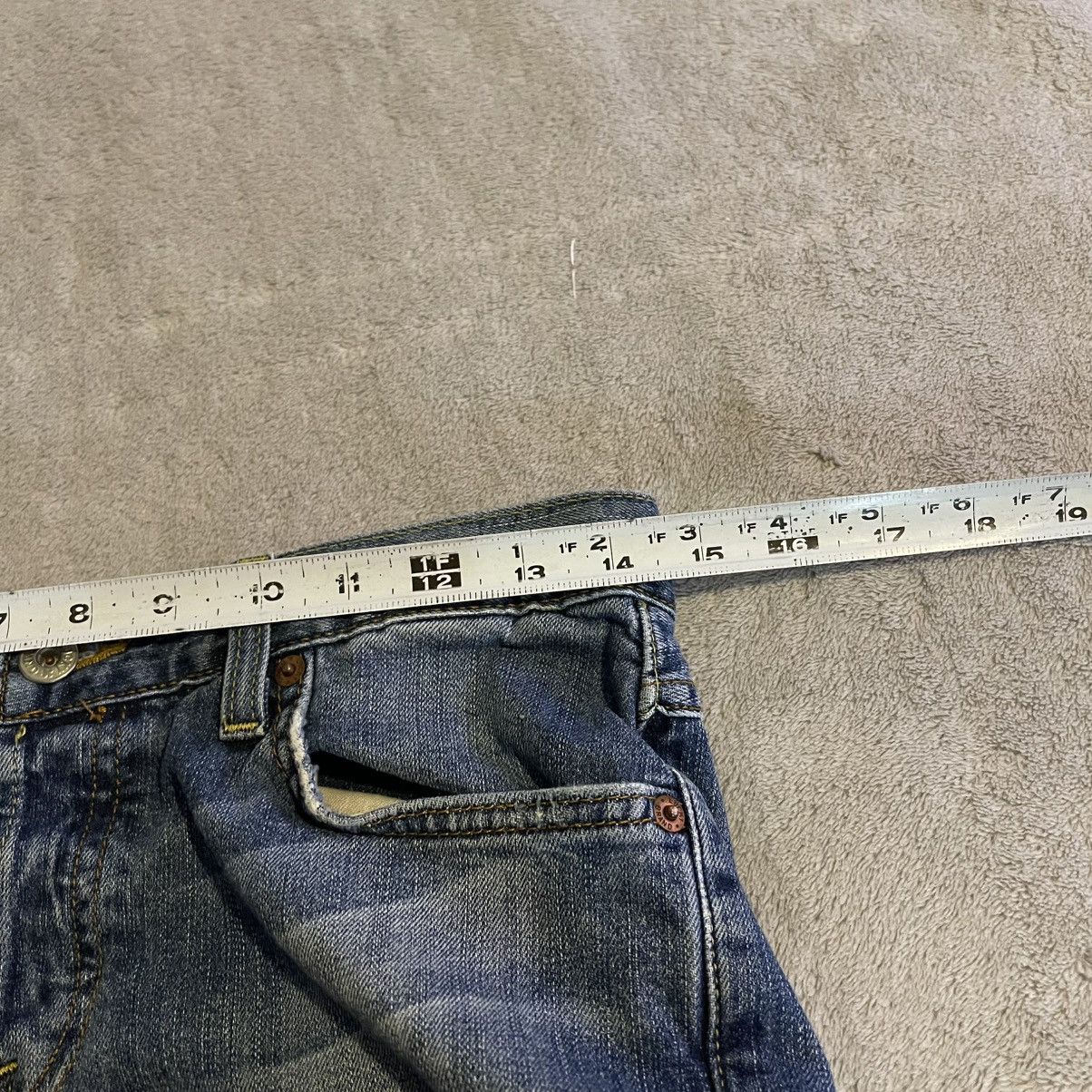 Lucky Brand VTG Lucky Brand Jeans Womens 4/27 Blue Bootcut Made USA Y2K Size 29" - 7 Thumbnail