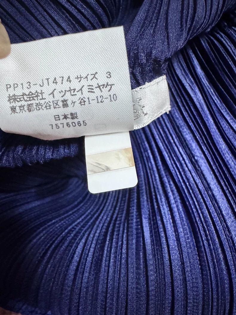 Issey Miyake Issey Miyake Blue pleated vest Size L / US 10 / IT 46 - 5 Thumbnail