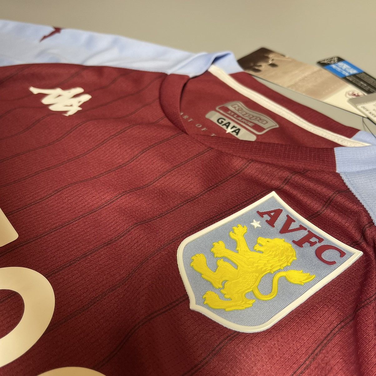 Kappa × Vintage ASTON VILLA KAPPA 2020/2021 SOCCER HOME JERSEY #10 GREALISH Size US XXL / EU 58 / 5 - 5 Thumbnail