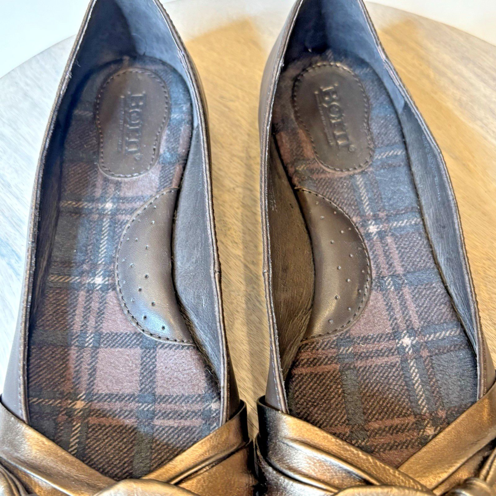 & Other Stories Born Shoes Womens 9 Slip On Ballets Flats Brown Size US 9 / IT 39 - 10 Thumbnail
