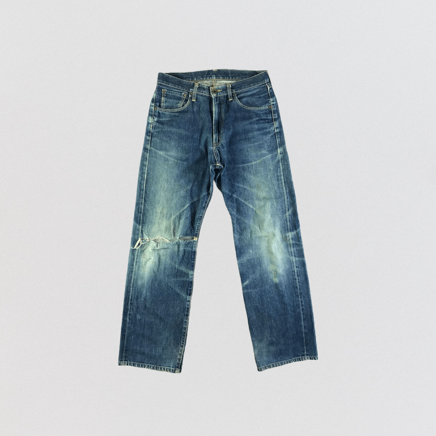 Edwin Vintage Redline Blue Wash Edwin 505 Jeans-JM3630 Size US 32 / EU 48 - 1 Thumbnail