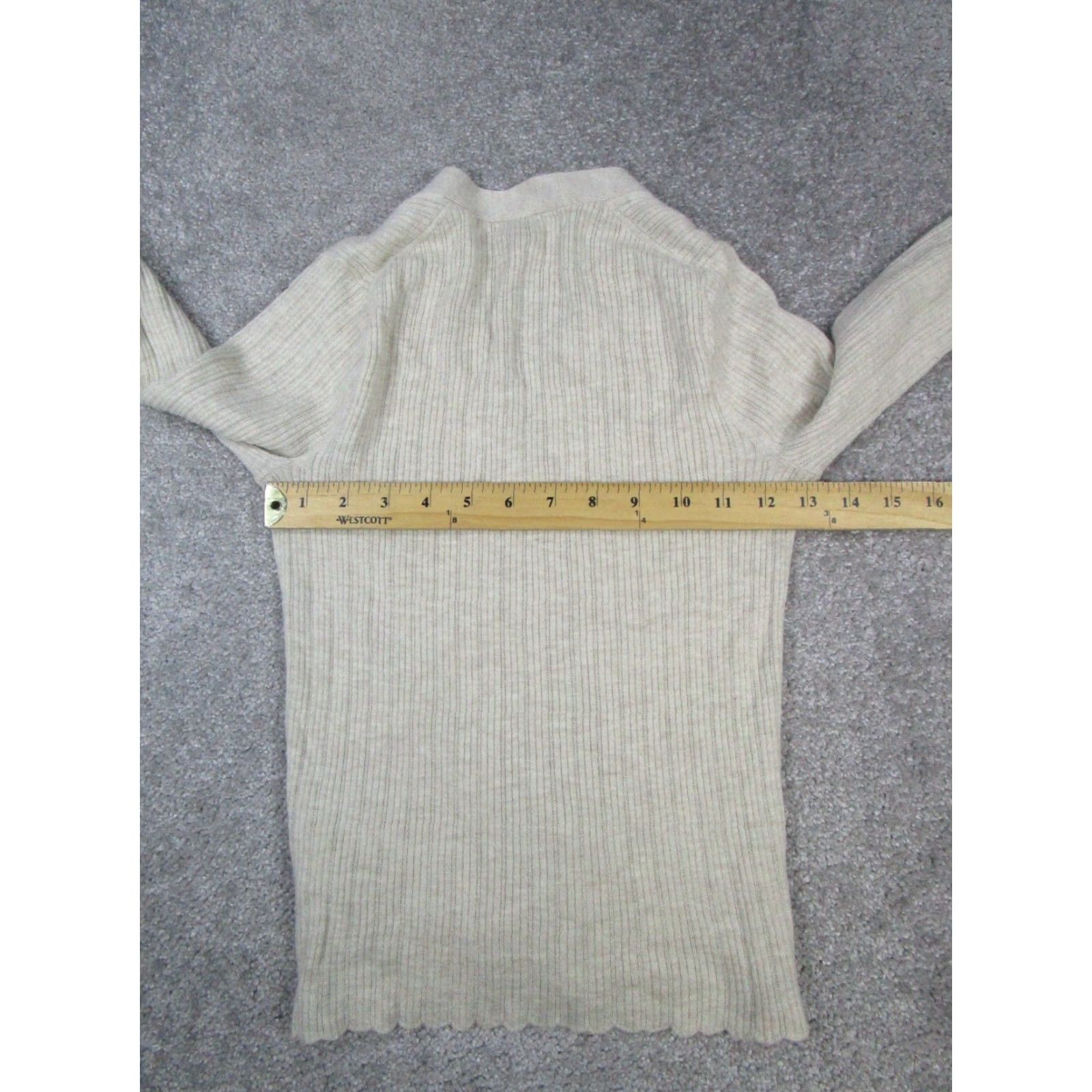 Madewell VINTAGE Madewell Sweater Cardigan Womens XXS Brown Knit V-Neck Wool Blend Shirt/Top Womens XXS Brown Cardigan Size XXS / US 00 / IT 34 - 5 Thumbnail