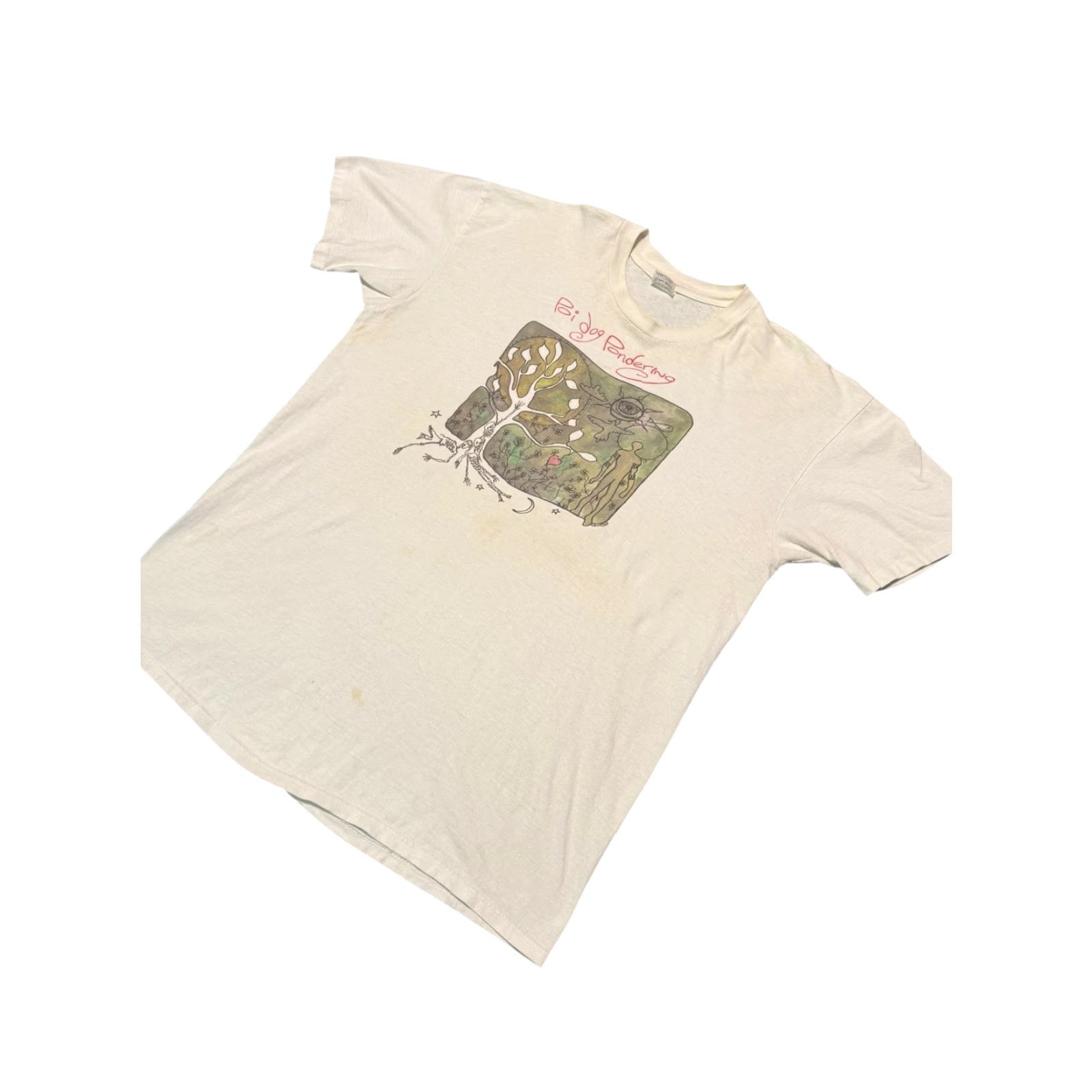 Vintage VINTAGE 1980s Poi Dog Pondering Rock Grunge Band T-Shirt Made In USA Size XL Size US XL / EU 56 / 4 - 4 Thumbnail