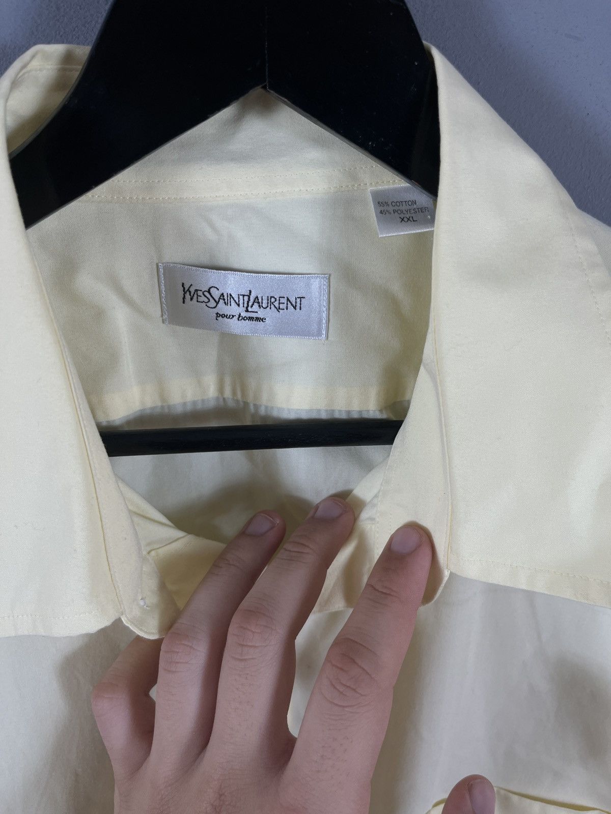 Yves Saint Laurent Vintage 90s Yves Saint Laurent Size US XXL / EU 58 / 5 - 4 Thumbnail
