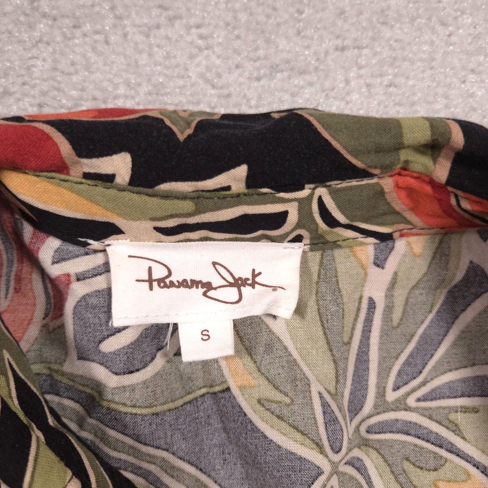 Panama Jack Panama Jack Shirt Womens Small Multicolor Floral Tie Front Hawaiian Cropped Top Size S / US 4 / IT 40 - 5 Thumbnail