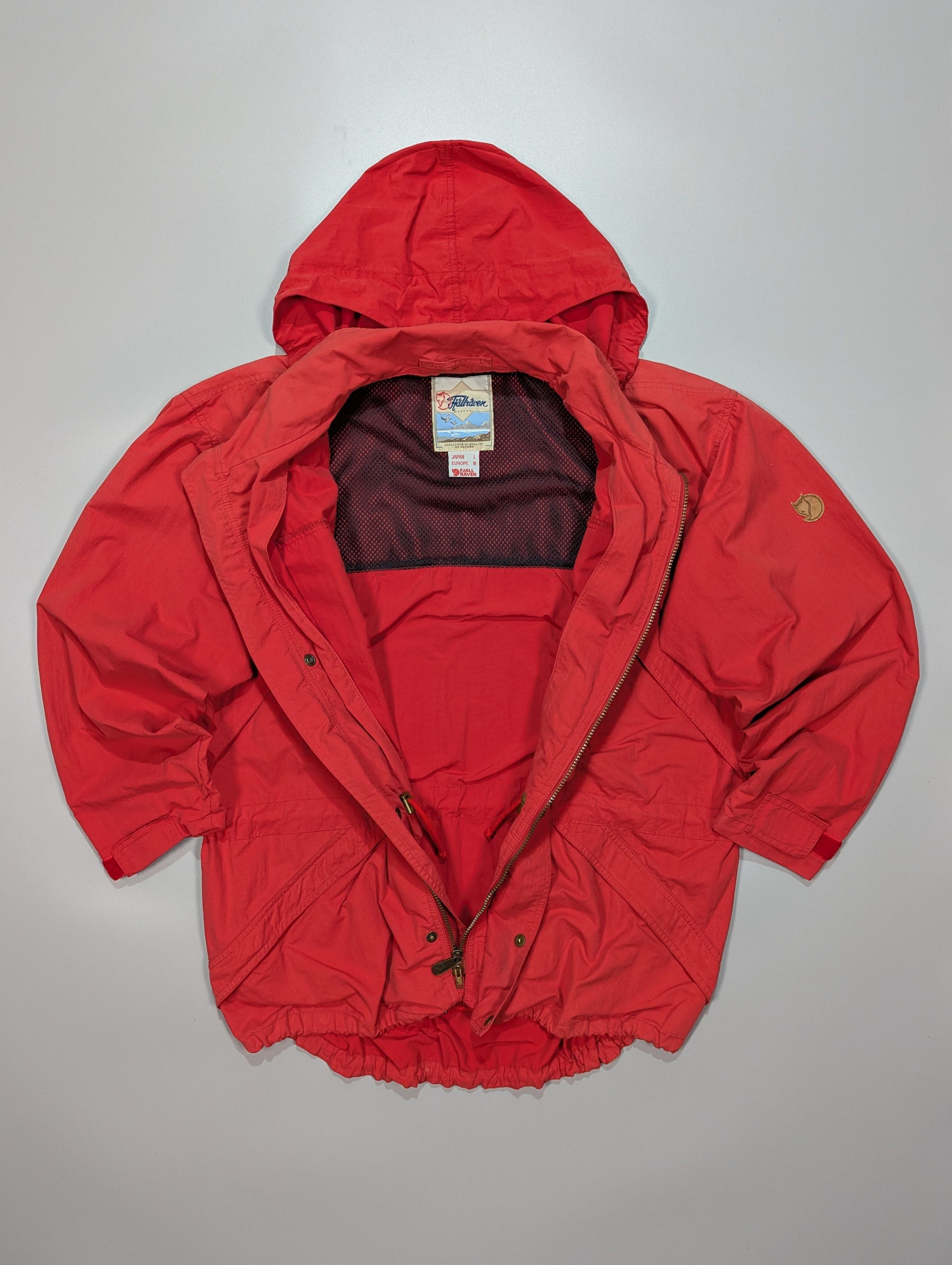 Fjallraven × Vintage Fjallraven Unique Rare Vintage 80s Casual Red Men's Jacket Size US L / EU 52-54 / 3 - 7 Thumbnail