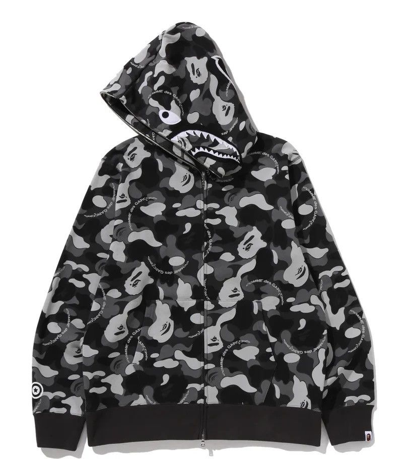 Bape Bape CDG Hoodie Size ONE SIZE - 2 Thumbnail