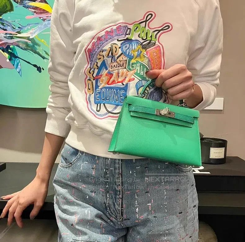 Hermes Hermes Colorful Letter Embroidered Sweatshirt Size S / US 4 / IT 40 - 7 Thumbnail