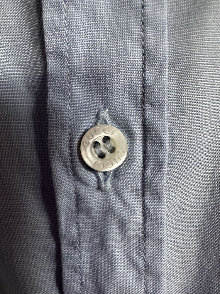 Gucci Gucci Skinny Vintage Shirt Size US M / EU 48-50 / 2 - 5 Thumbnail