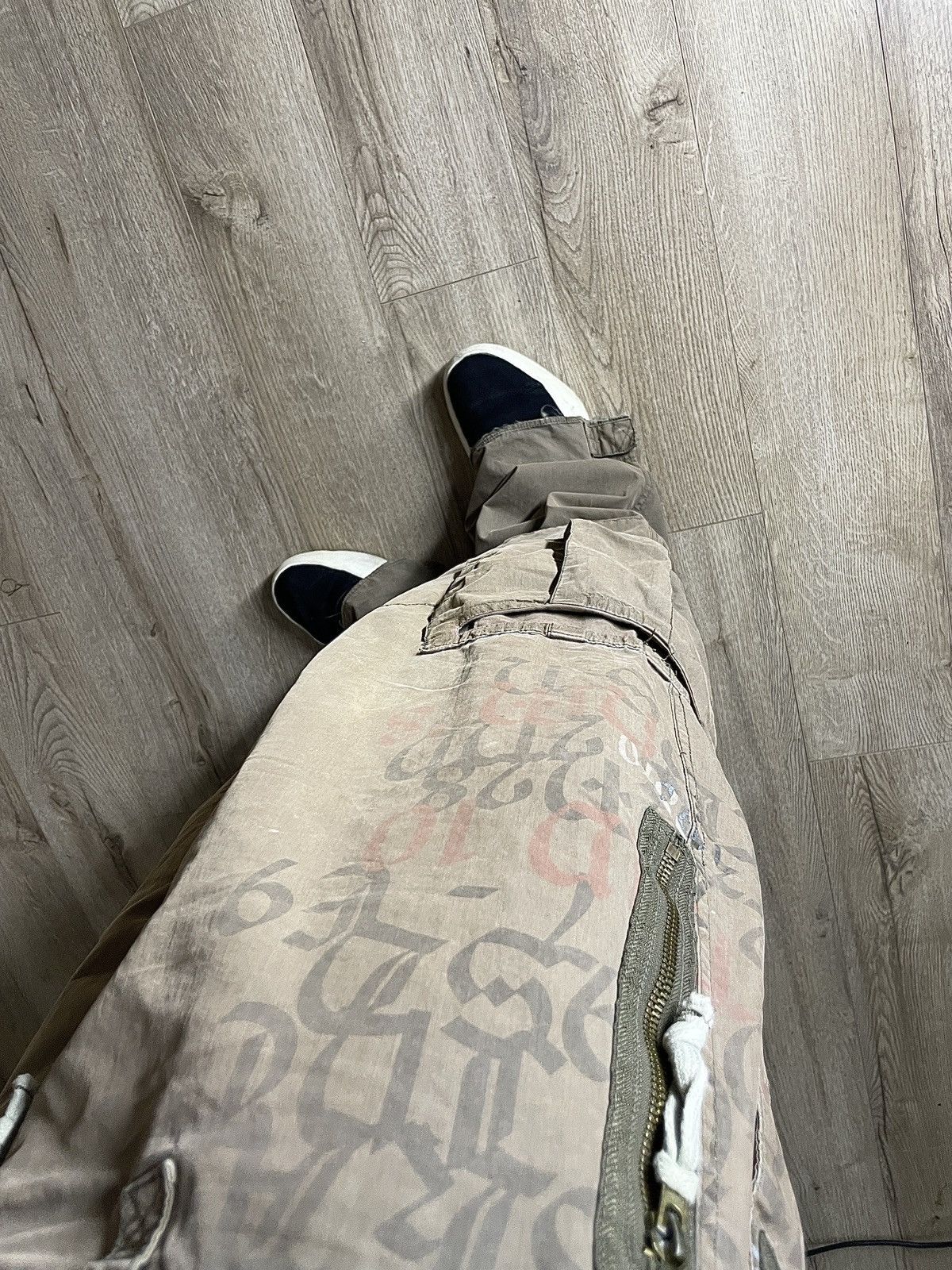 Ringspun Vintage Ringspun cargo parachute pants numerals Size US 36 / EU 52 - 25 Thumbnail