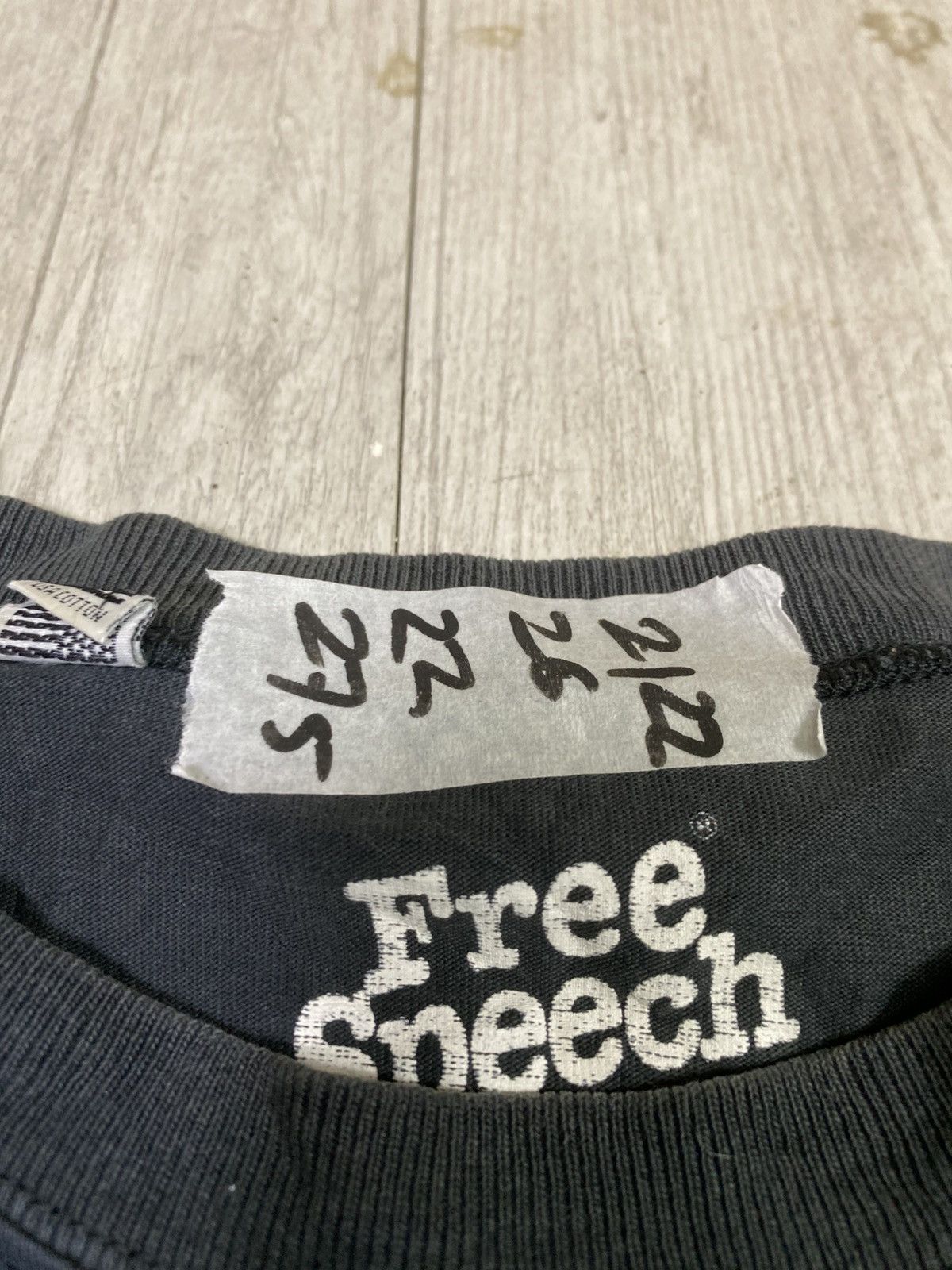 Vintage Vintage free speech USA cotton size L Size US L / EU 52-54 / 3 - 4 Thumbnail