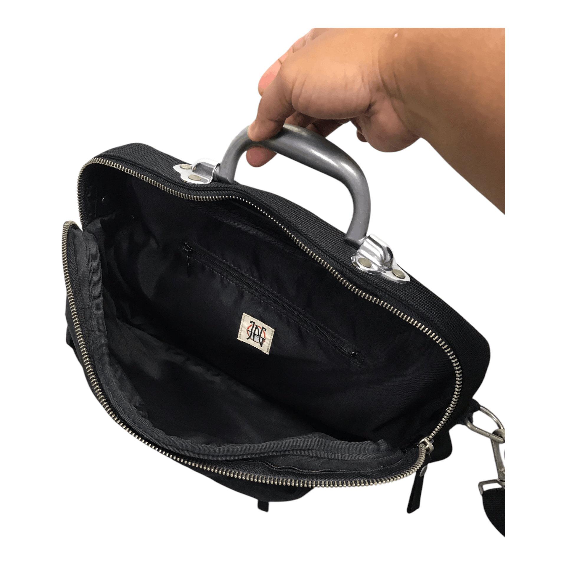 Japanese Brand × Jean Paul Gaultier JPG Jean Paul Gaultier Big Logo Sling/Bagpack Size ONE SIZE - 3 Thumbnail