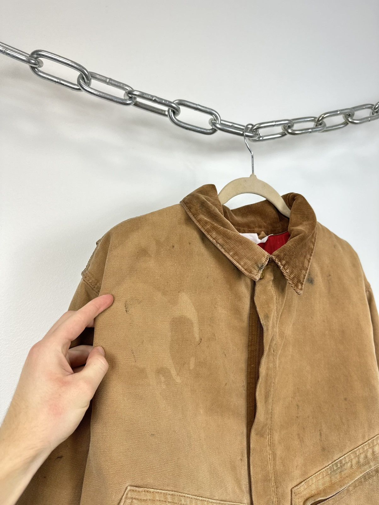 Carhartt Vintage 80s Carhartt USA Cropped Boxy Distressed Rare Jacket Size US M / EU 48-50 / 2 - 6 Thumbnail