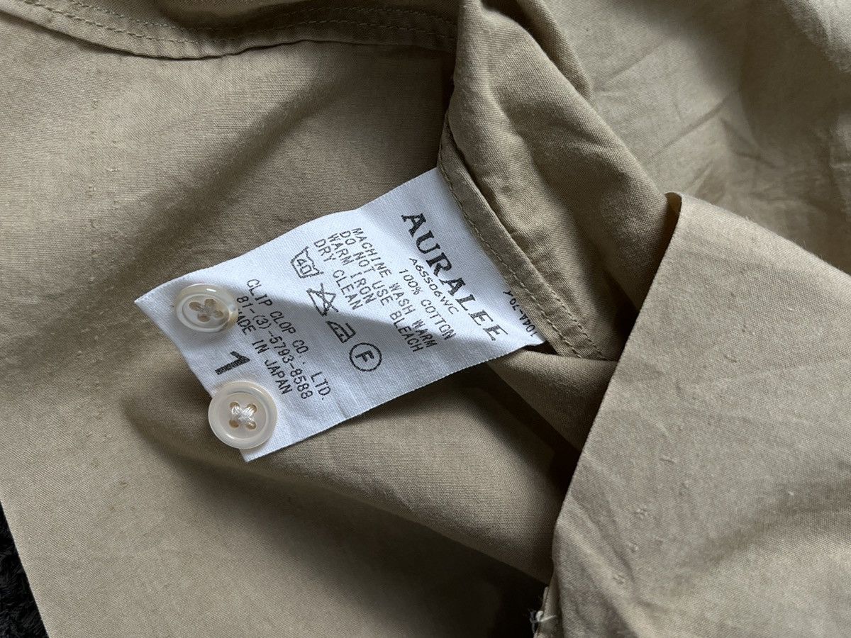 Auralee Auralee Button Up Collar Shirt Size US M / EU 48-50 / 2 - 5 Thumbnail