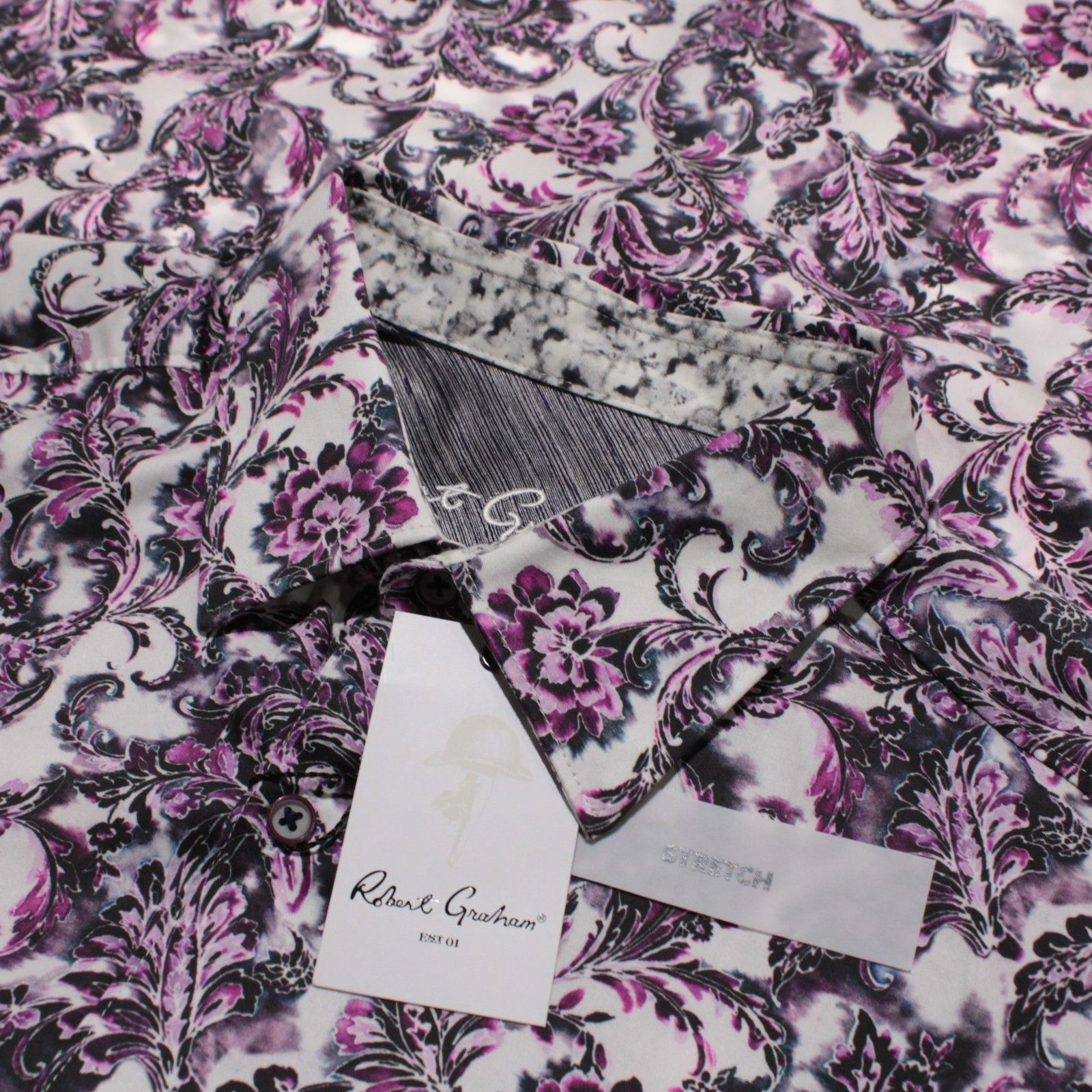 Robert Graham Robert Graham New with tags Shirt Size XL US In Purple Size US XL / EU 56 / 4 - 1 Thumbnail