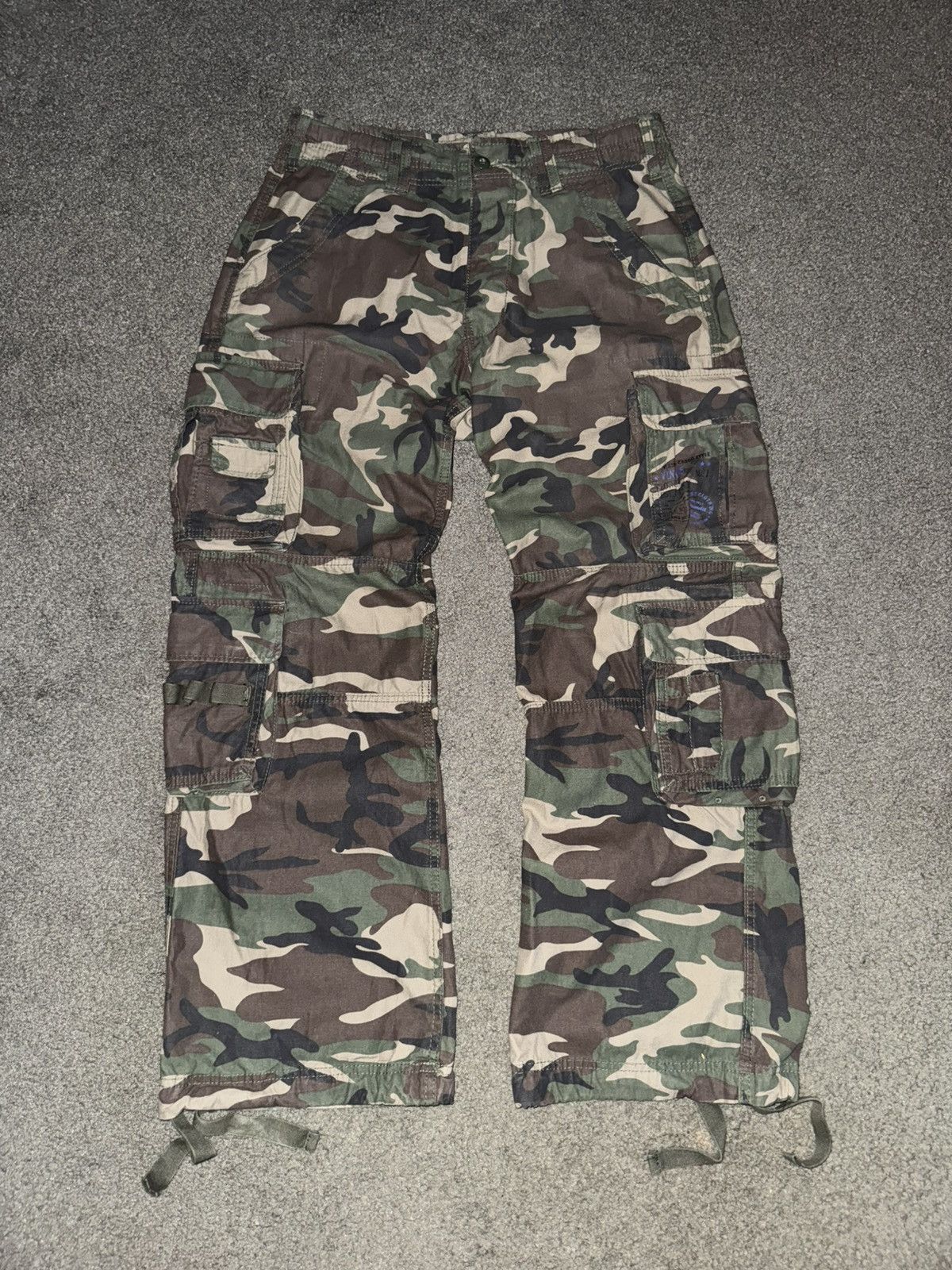 Grailed BRANDIT PURE VINTAGE TROUSERS (WOODLAND) Size: Medium Size US 32 / EU 48 - 3 Thumbnail