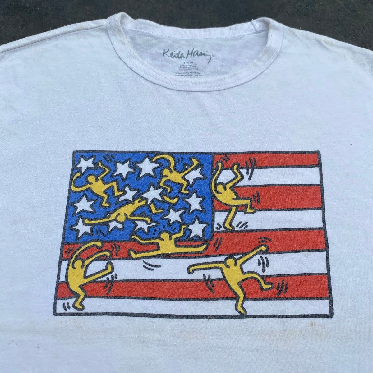 Vintage RARE ‼️ Keith Haring Size US L / EU 52-54 / 3 - 2 Thumbnail