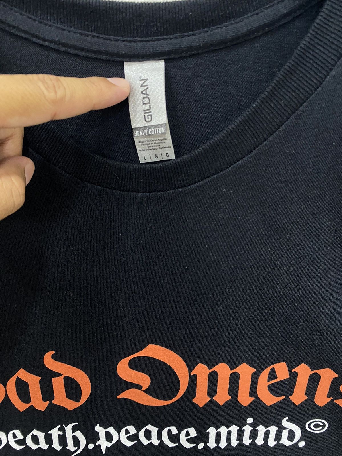 Band Tees 💥BAD OMENS metalcore band Death of Peace of Mind album shirt Size US L / EU 52-54 / 3 - 3 Thumbnail