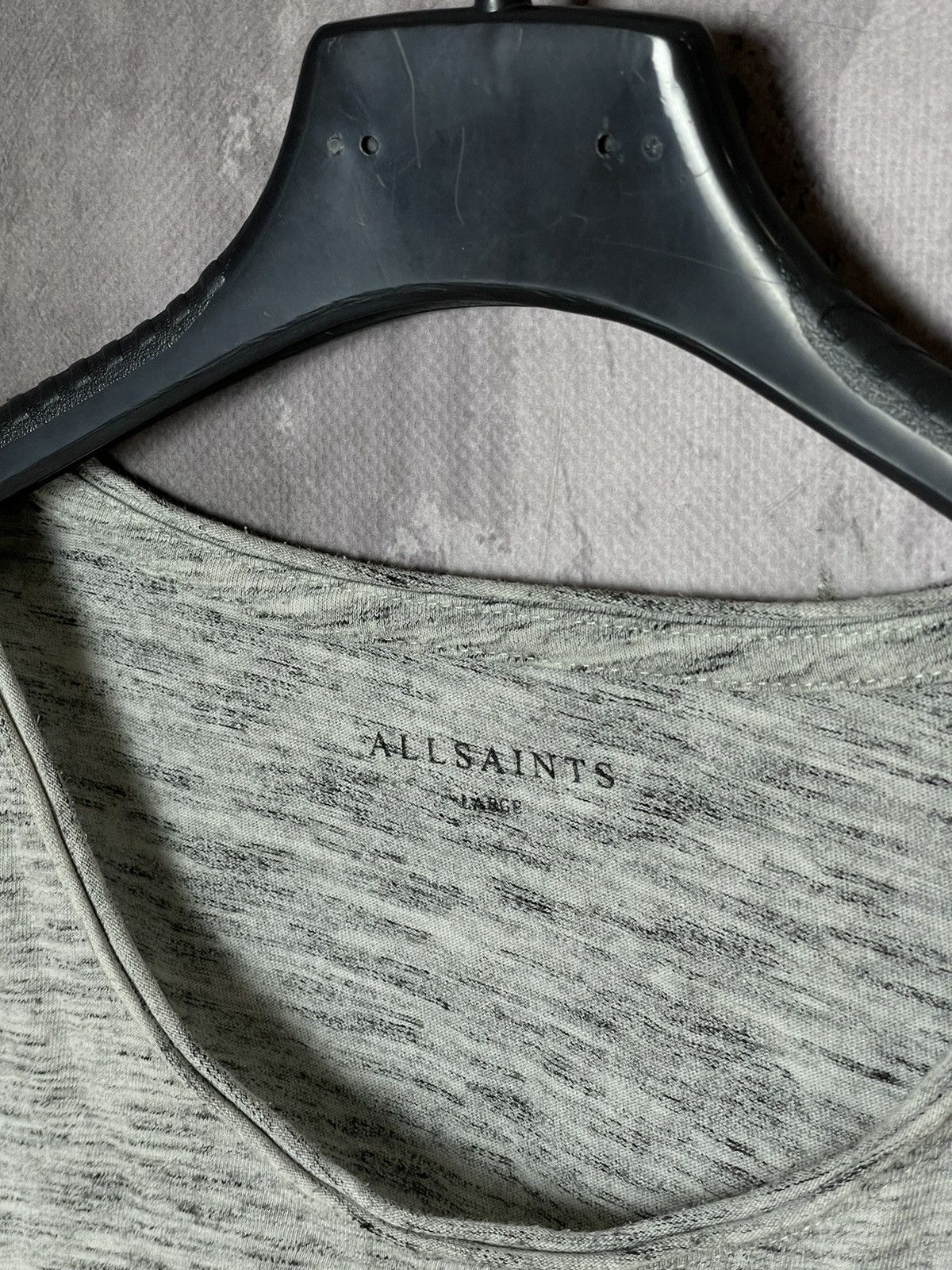 Allsaints × Designer Allsaints Cotton Minimalistic basic striped t shirt tee Size US L / EU 52-54 / 3 - 7 Thumbnail