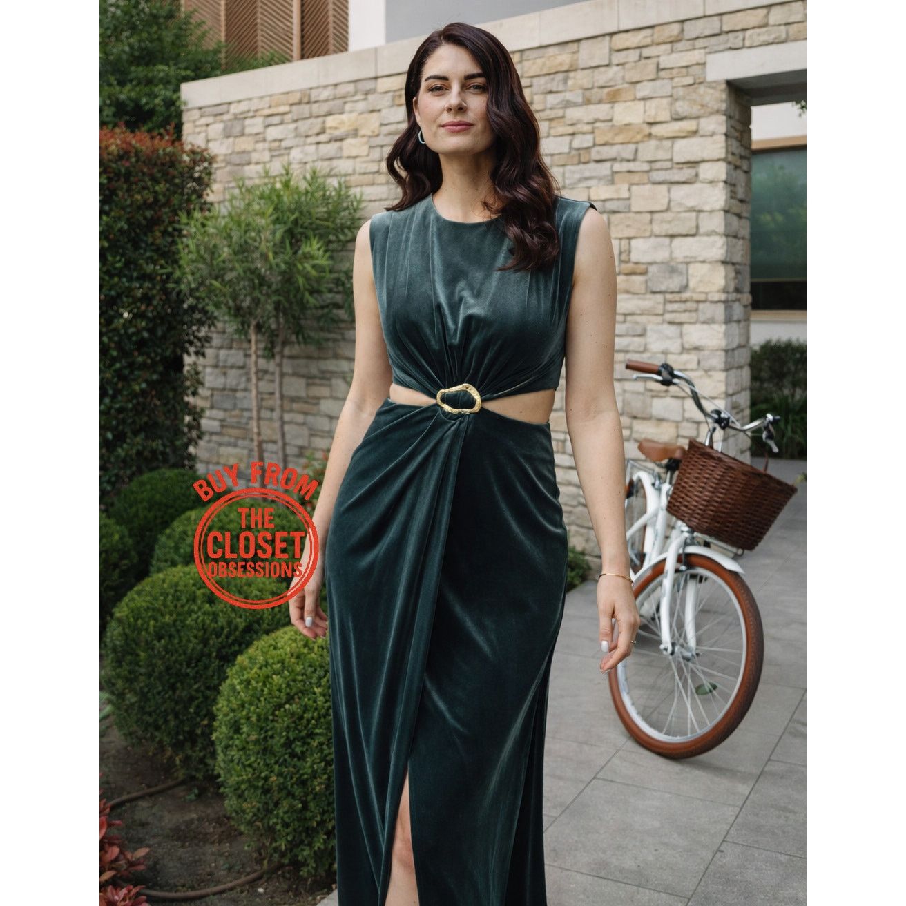Zara Zara Lime Green Satin One Shoulder Long | Grailed