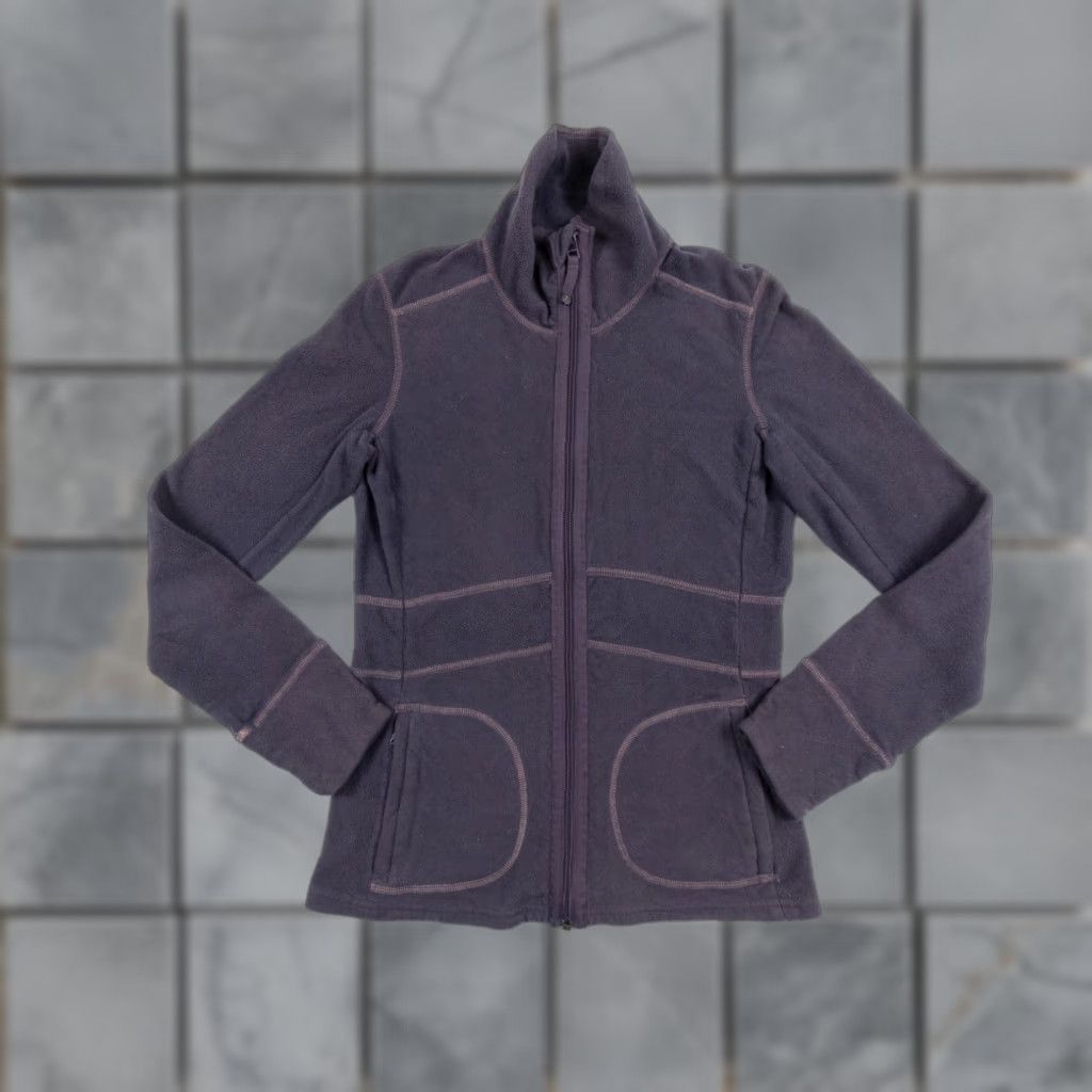 Prana Prana Womens Small Purple Lightweight Fleece Jacket Full Zip Shirt Outerwear Outdoor Summer Spring Fall Winter Size S / US 4 / IT 40 - 1 Thumbnail