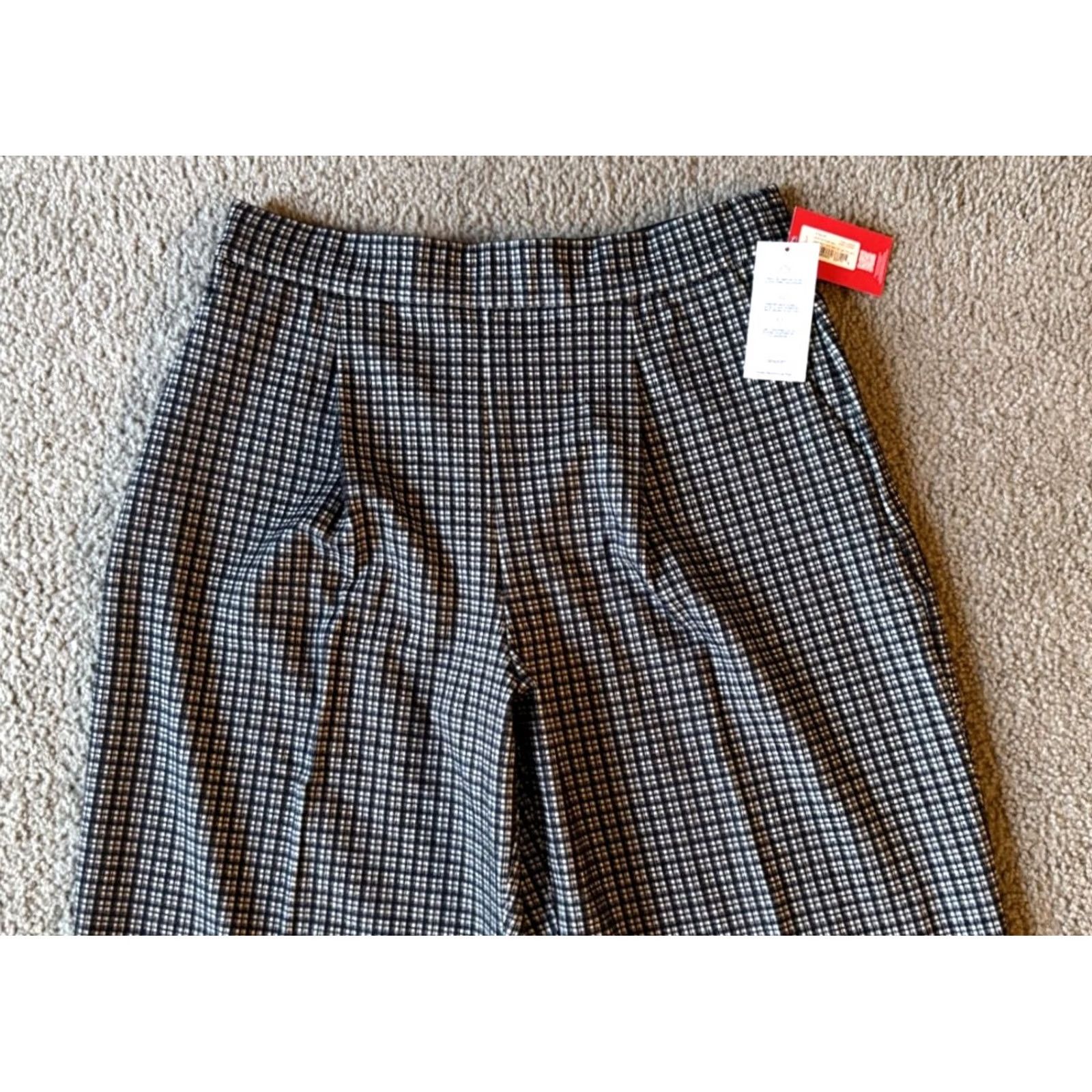 Spanx Spanx Jacguard Ponte Barrel Pants - Black/White - L - Regular - Pants - Women - 32in Inseam Size 36" / US 14 / IT 50 - 3 Thumbnail
