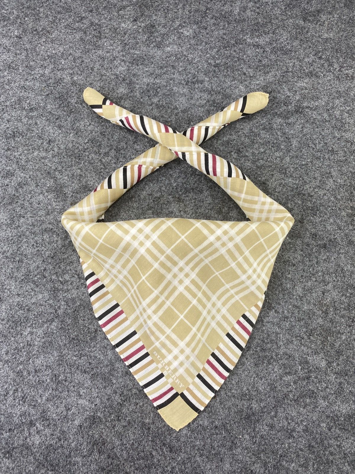 Burberry × Vintage Burberry Handkerchief / Bandana / Neckerchief- B015 Size ONE SIZE - 3 Thumbnail