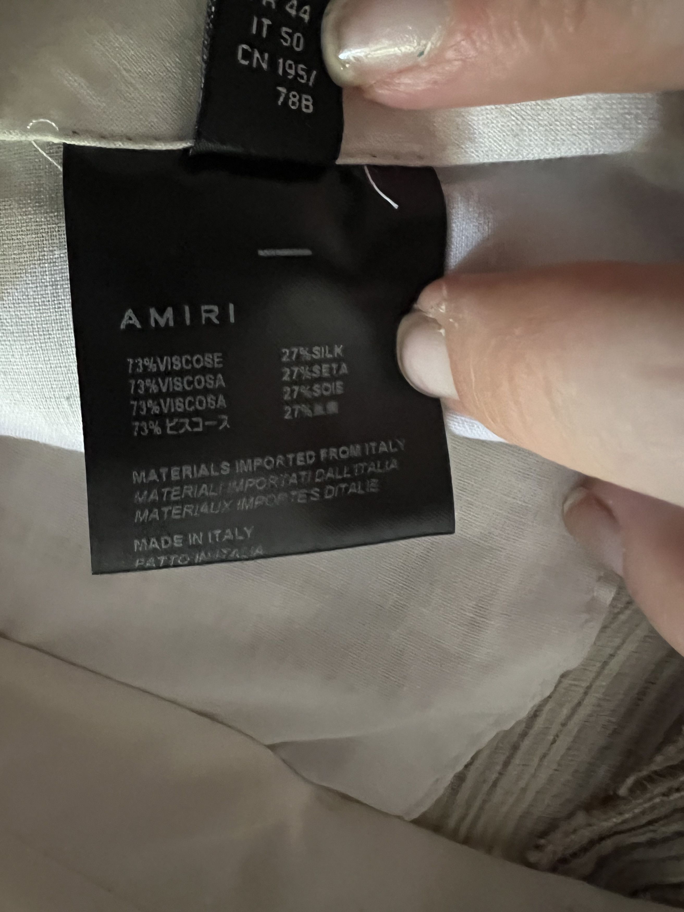 Amiri Stripped Suite or Single Size 44R - 18 Thumbnail