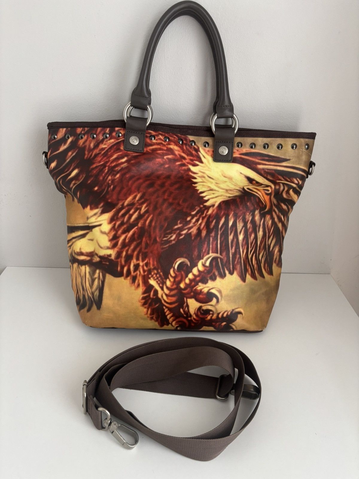 George Gina & Lucy George Gina & Lucy ggl eagle tote bag rare y2k archive Size ONE SIZE - 7 Thumbnail