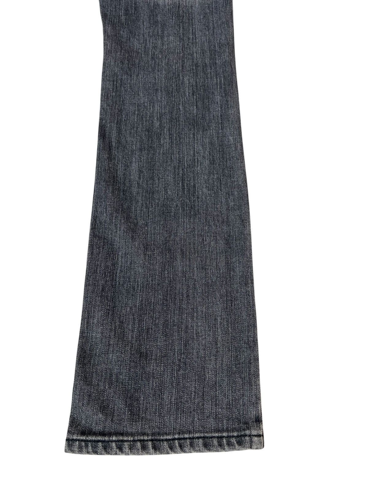 Beams Plus Beams X Vaporize Distressed Stretch Denim Flare Jeans Size US 32 / EU 48 - 17 Thumbnail