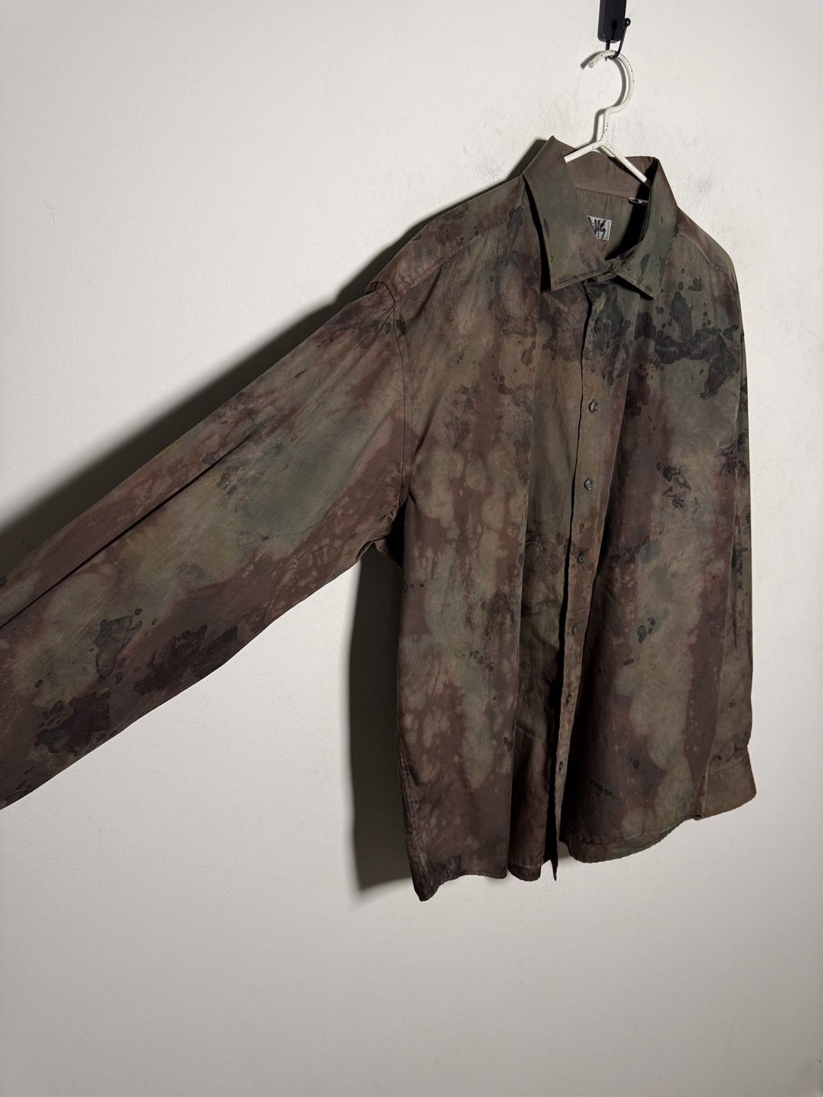 Yves Saint Laurent Vintage Yves Saint Laurent punk grunge painters shirt Size US XXL / EU 58 / 5 - 5 Thumbnail