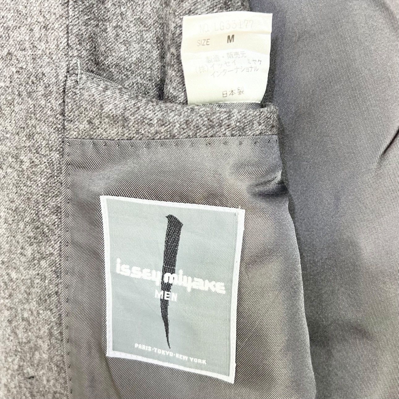 Issey Miyake Vintage Issey Miyake Men Blazer Jacket Size US M / EU 48-50 / 2 - 8 Thumbnail