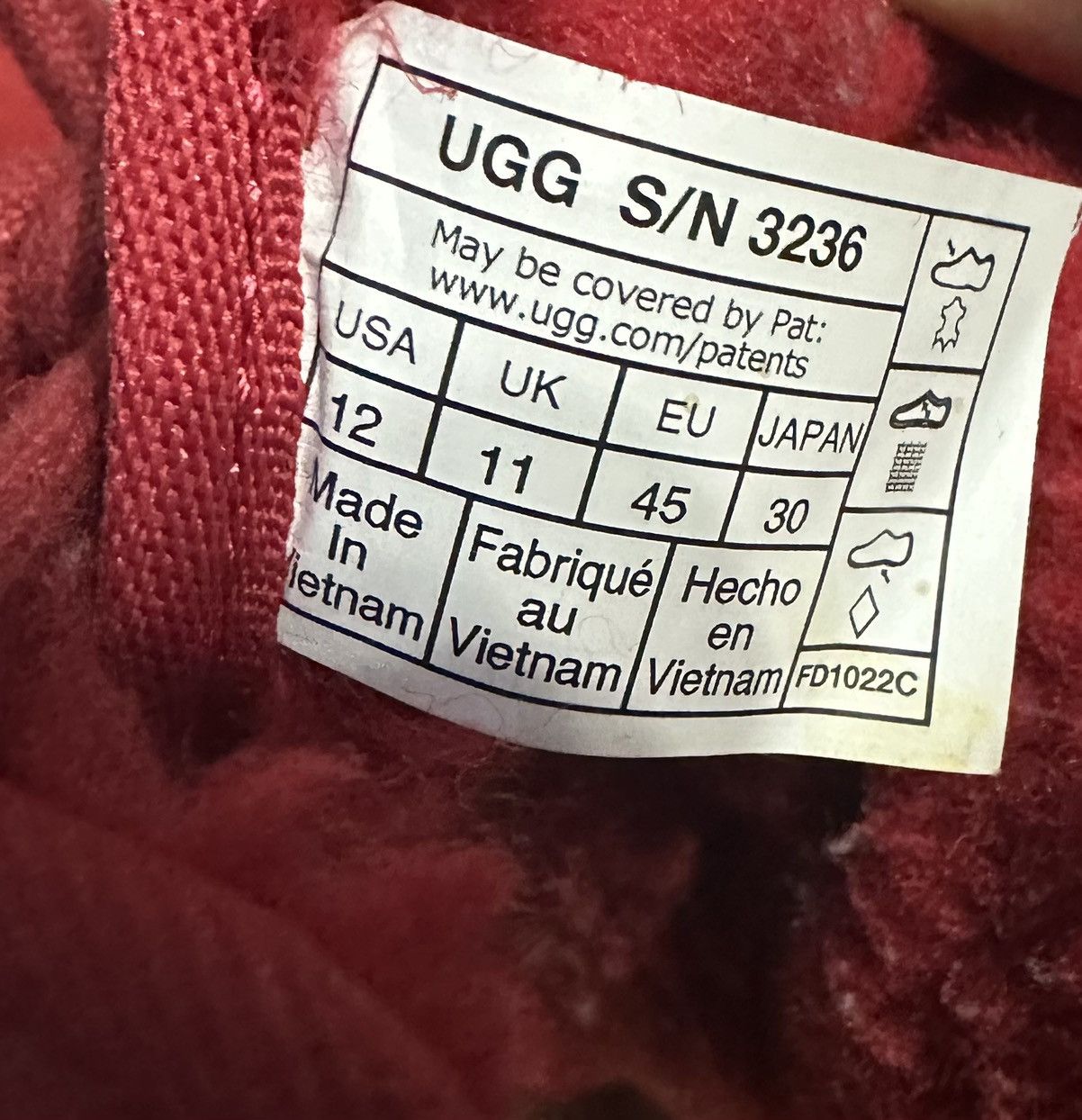 Ugg Red UGG Neumel Boot Size US 12 / EU 45 - 5 Thumbnail