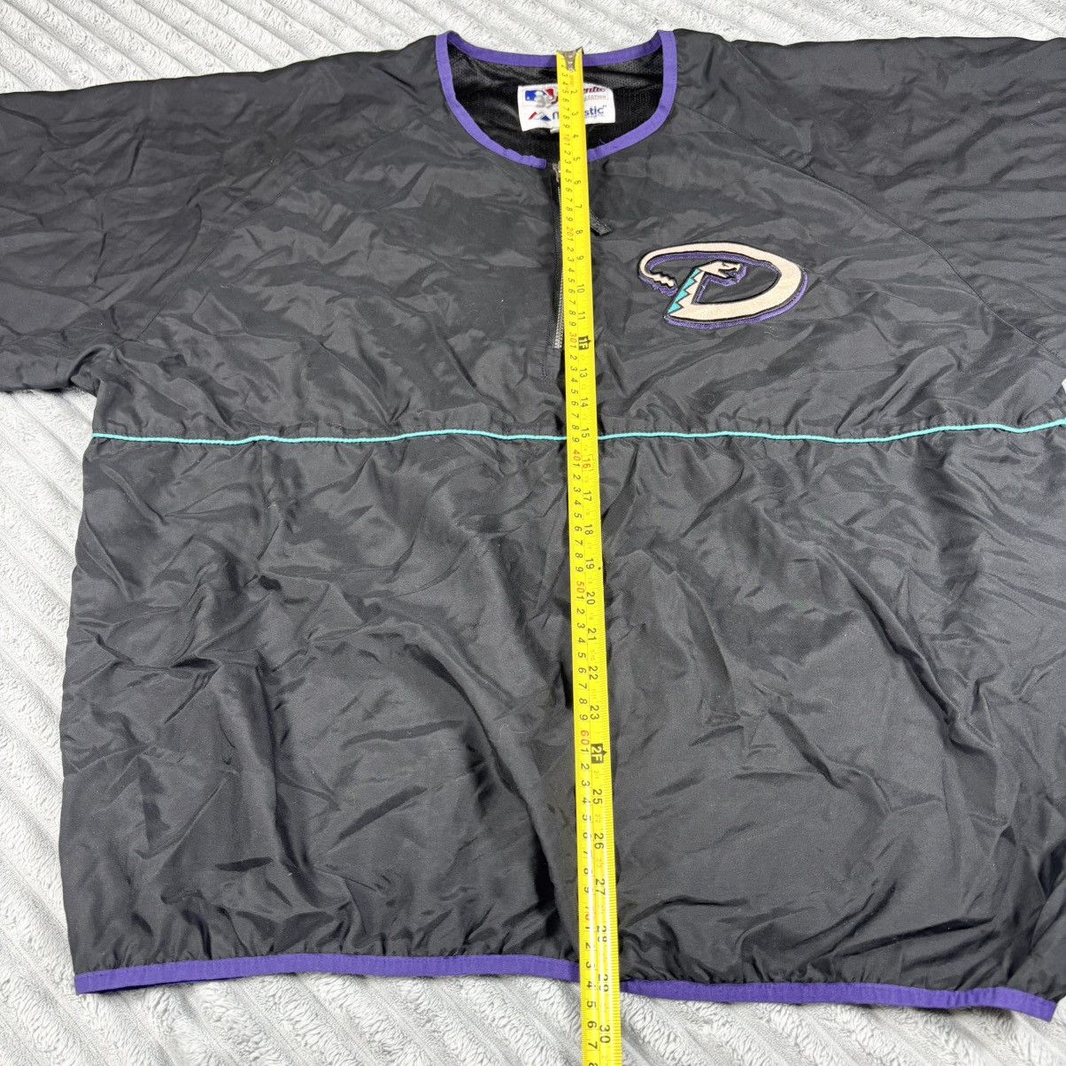 Majestic Arizona Diamondbacks Mens 2XL 1/4 Zip Majestic MLB Vinatge Size US XXL / EU 58 / 5 - 8 Thumbnail