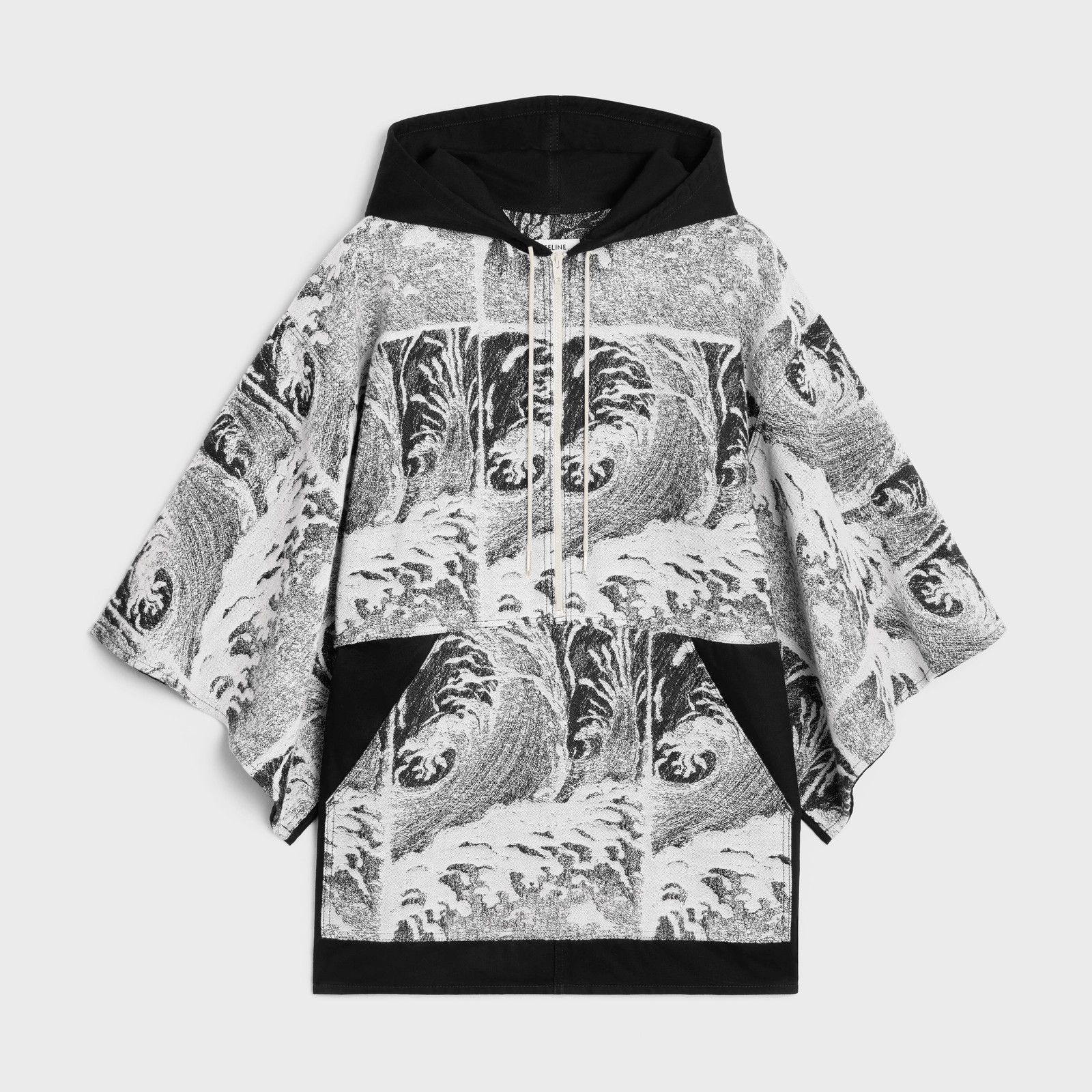 Celine o1bcso1str0724 Hoodies in Raw Wash Size US L / EU 52-54 / 3 - 1 Thumbnail