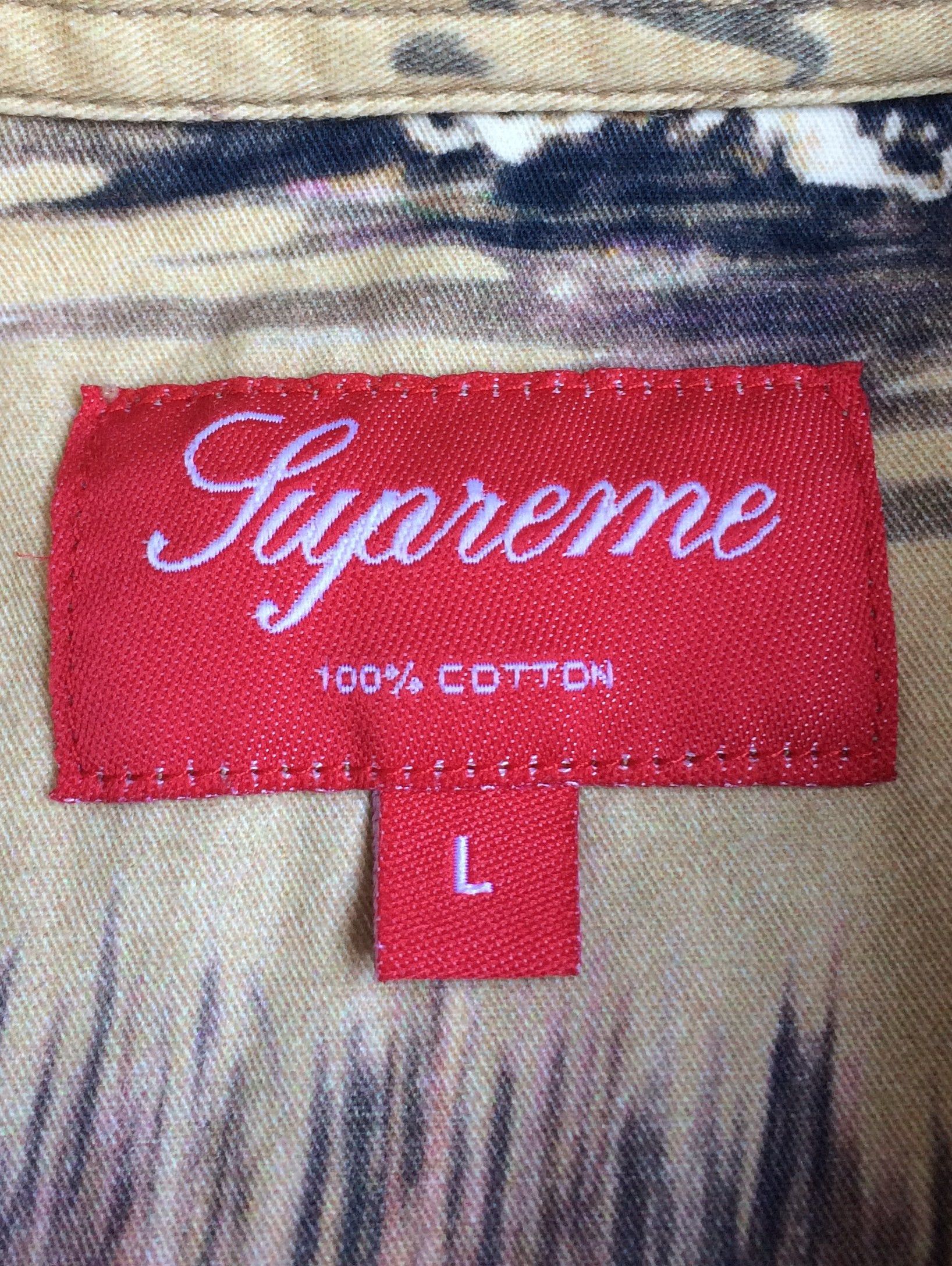 Supreme F/W 2012 Supreme Dogs & Ducks Button Up Shirt Size US L / EU 52-54 / 3 - 4 Thumbnail