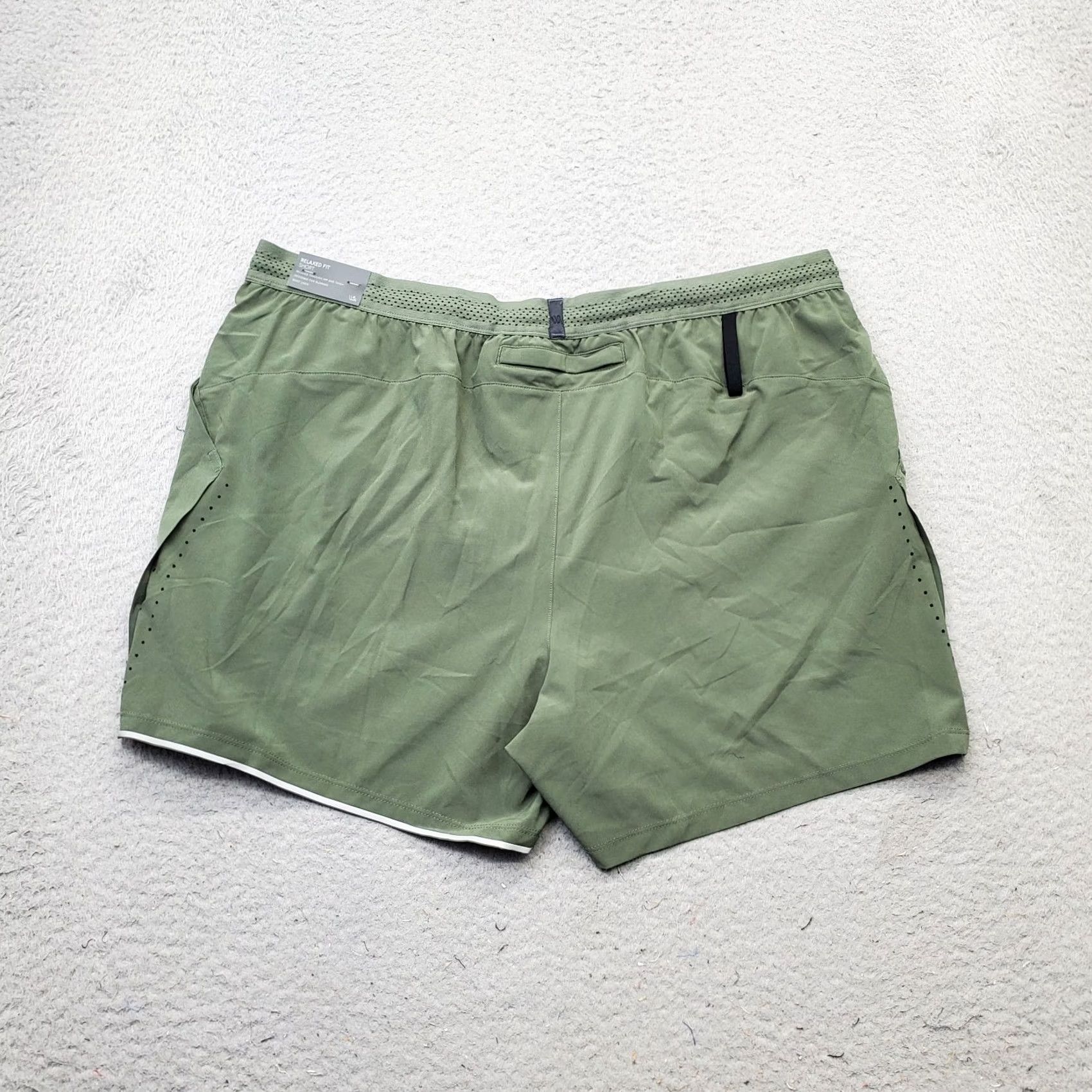 Vintage VRST 5" Velocity Running Shorts Men XL Multi Lined Water Resistant Shirt? Size US 36 / EU 52 - 2 Thumbnail