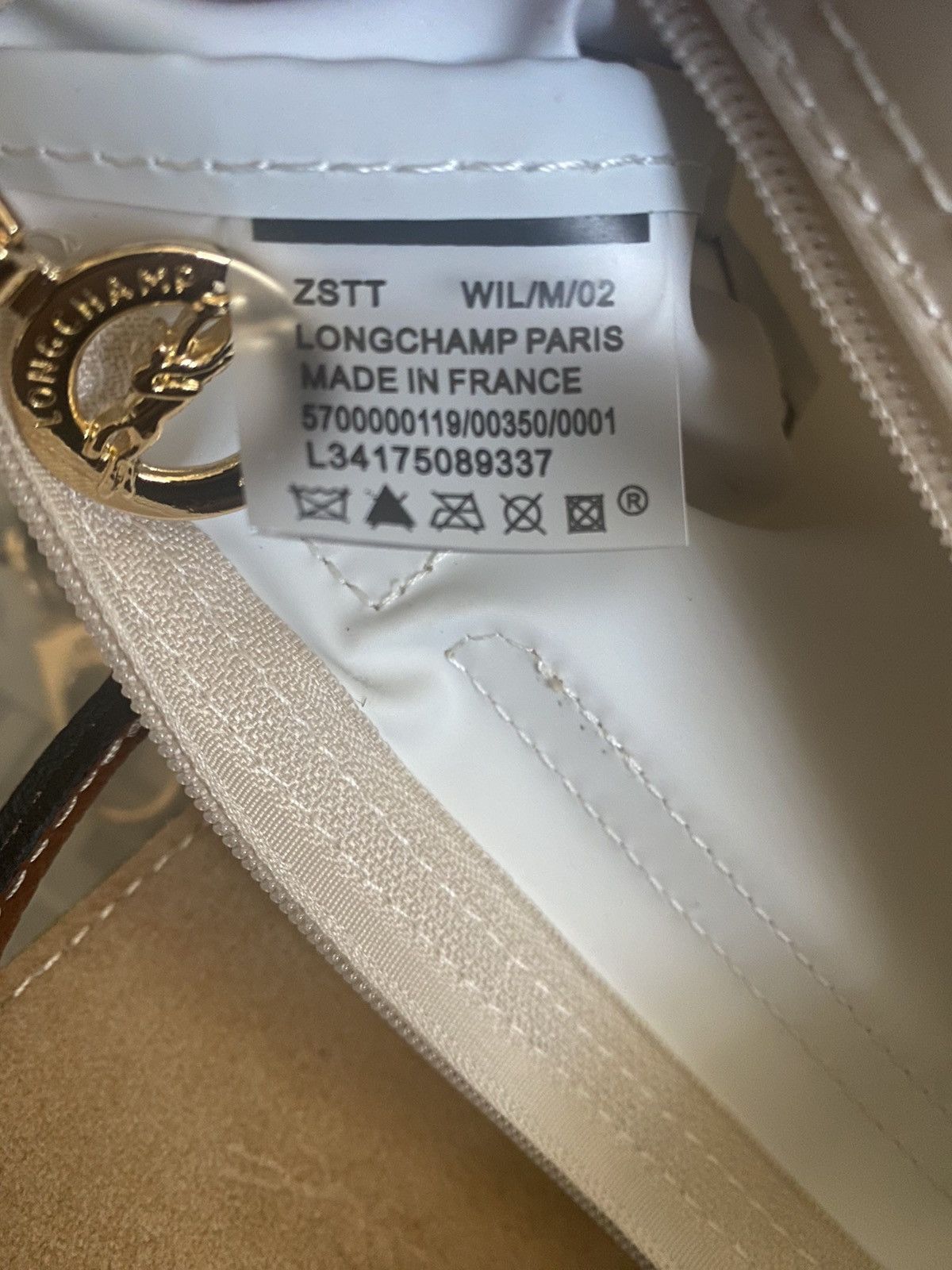 Longchamp Longchamp Beige Pouch Size ONE SIZE - 7 Thumbnail