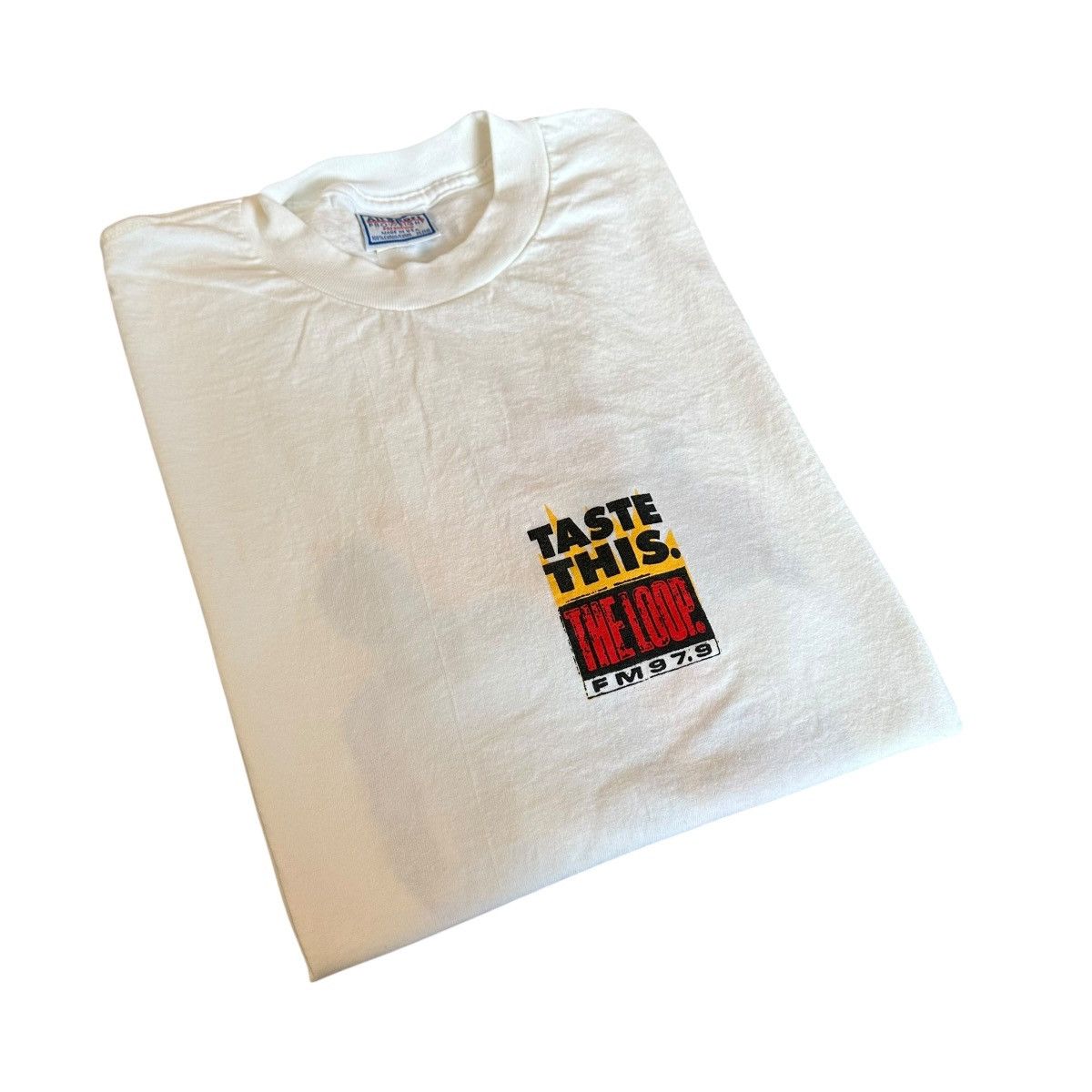 All Sport × Vintage Vintage 1995 Tom Jones the Loop 97.5 radio station shirt Size US XL / EU 56 / 4 - 1 Thumbnail