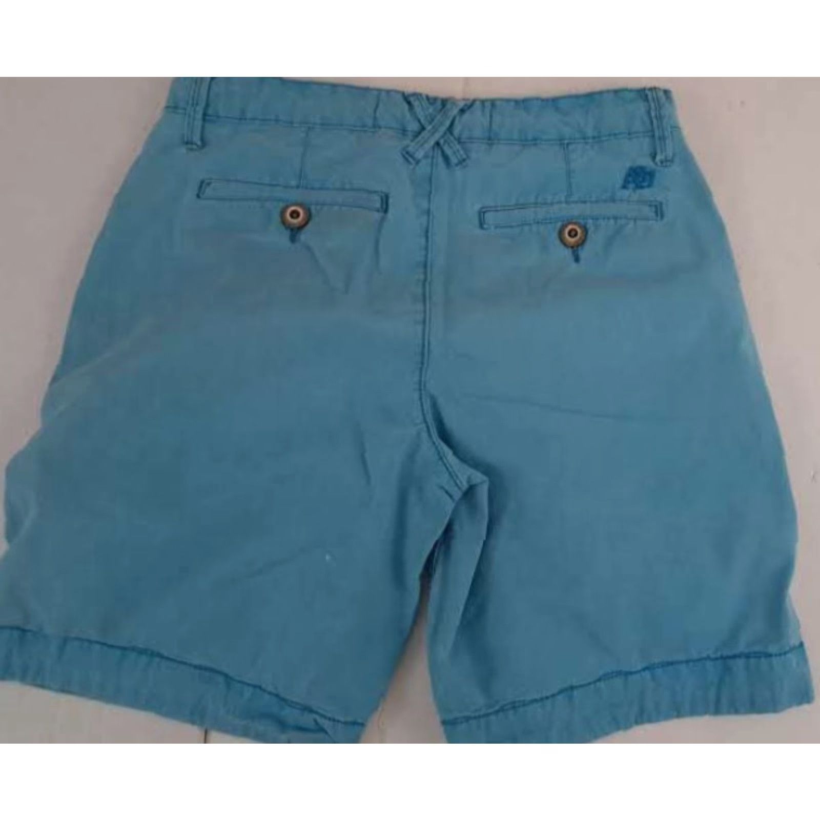 Vintage VINTAGE Aeropostale Men Cotton Shorts 32 Blue Denim Chino 9in Inseam Pockets 90s Preppy Casual Summer Mens Size US 32 / EU 48 - 4 Thumbnail
