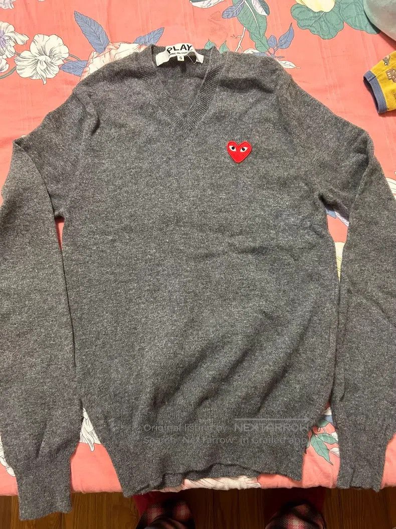 Comme des Garcons Comme Des Garcons Classic V-neck pullover sweater Size S / US 4 / IT 40 - 2 Thumbnail