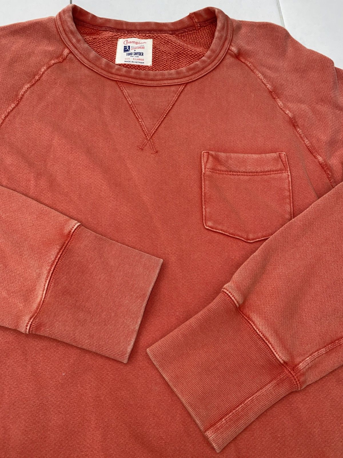 Champion × Todd Snyder Champion x Todd Synder single pocket pullover sweatshirt Size US XL / EU 56 / 4 - 3 Thumbnail