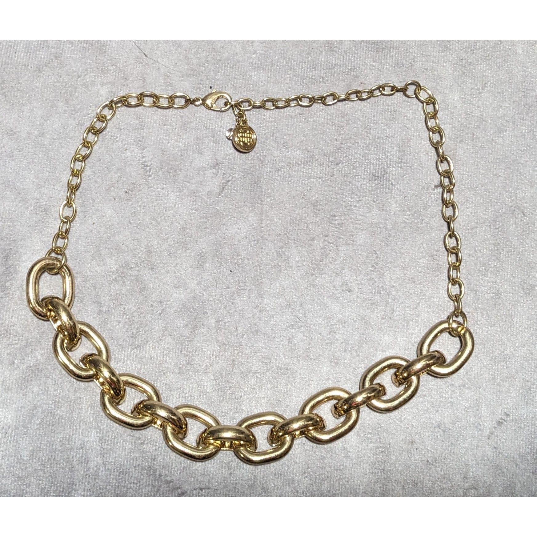 Other Dana Buchman Gold Large Link Chain Necklace Size ONE SIZE - 7 Thumbnail