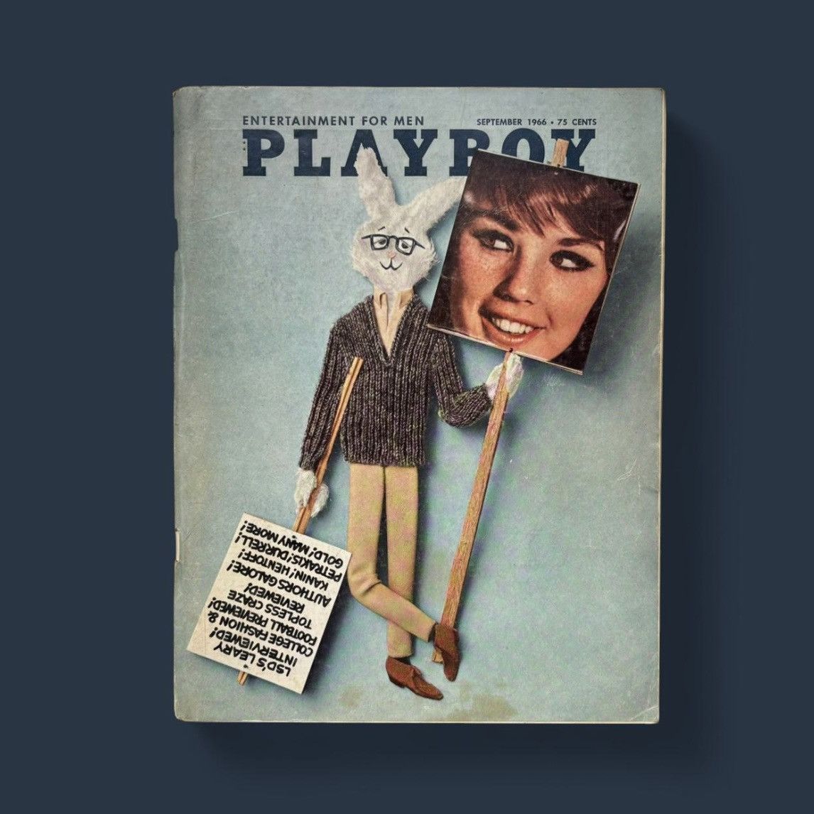 Playboy VINTAGE PLAYBOY MAGAZINE SEPTEMBER 1966 Size ONE SIZE - 1 Thumbnail