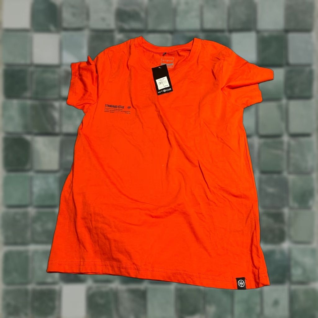 Vintage WT 02 Standard Issue Tee Shirt Mens Small S Short Sleeve New with Tag Shirt Soldiers Military Orange Crew Neck Short Sleeve Shirt Men Mens Size US S / EU 44-46 / 1 - 1 Thumbnail