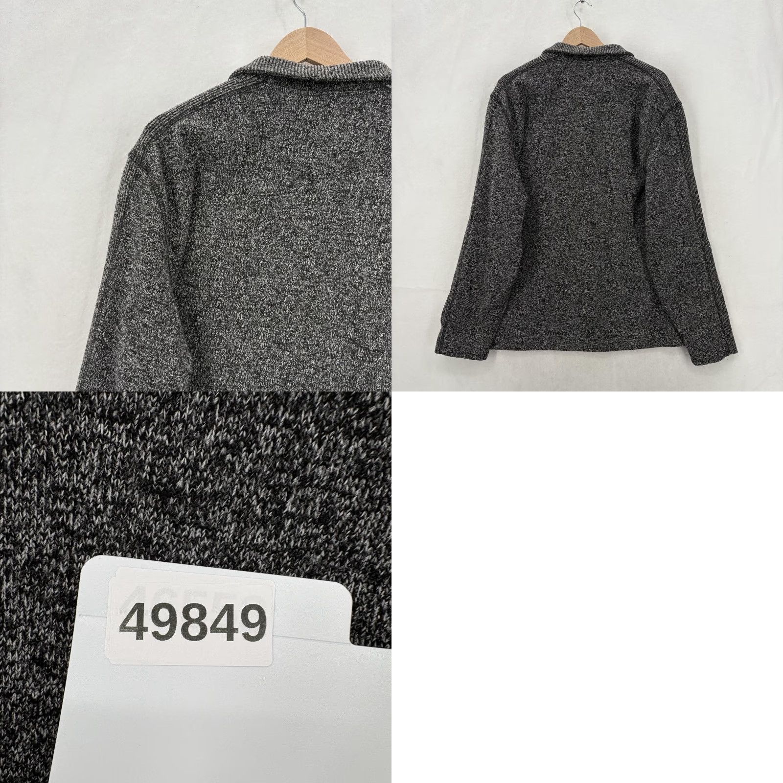Van Heusen Van Heusen Sweater Mens 2XL Gray Mock Neck Knit Pullover Button NWT Regular Winter Casual Knitwear Mens Size US XXL / EU 58 / 5 - 9 Thumbnail