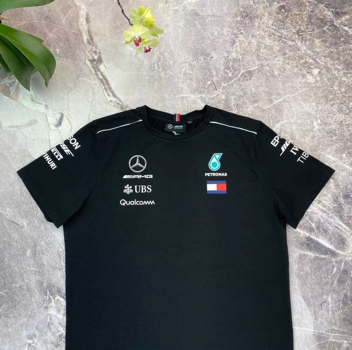 Formula 1 × Mercedes-Benz Mercedes Benz AMG Team Racing Petronas Driver T Shirt Large Size US L / EU 52-54 / 3 - 10 Thumbnail