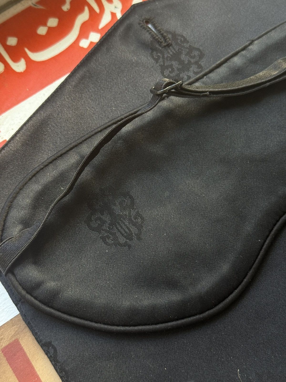 Chrome Hearts 🚭GRAIL🚭EARLY 2000s "FUCK YOU" SILK SLEEPING MASK w/ CASE Size ONE SIZE - 10 Thumbnail
