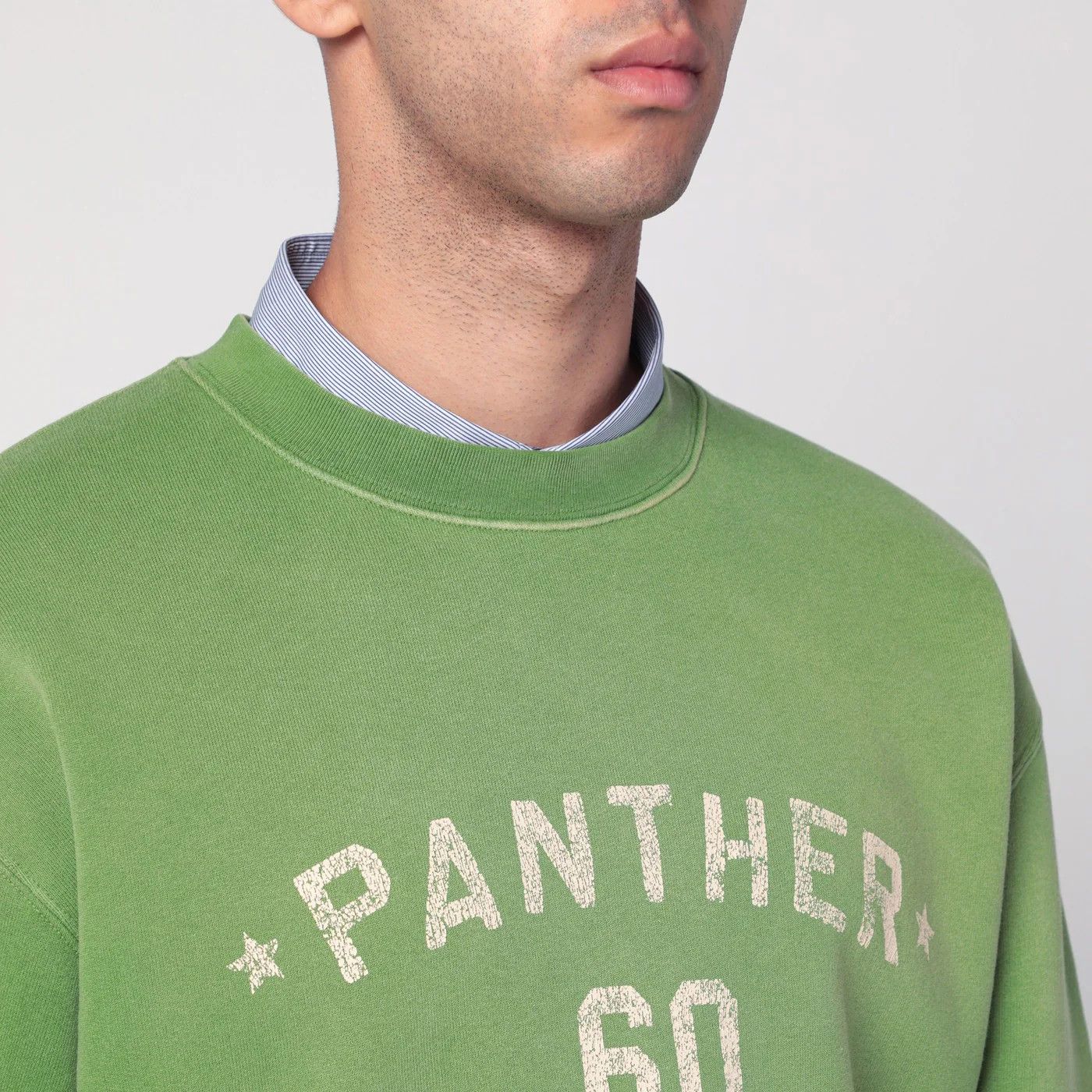 Valentino o1d2blof0326 Crew Neck Sweatshirt in Green Size US S / EU 44-46 / 1 - 4 Thumbnail